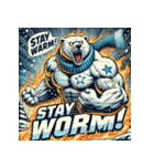 しろくまインパクト（個別スタンプ：2）