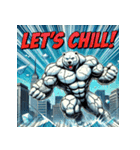 しろくまインパクト（個別スタンプ：11）