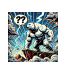 しろくまインパクト（個別スタンプ：19）