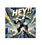 しろくまインパクト（個別スタンプ：22）