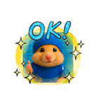 ハムさん水泳はじめました（個別スタンプ：2）