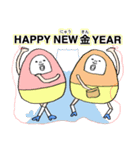 お金に特化した年末年始開運だるま（個別スタンプ：5）