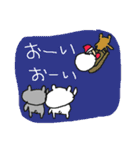 クリスマスシロクマくーま（個別スタンプ：16）