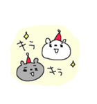 クリスマスシロクマくーま（個別スタンプ：22）