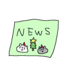 クリスマスシロクマくーま（個別スタンプ：28）