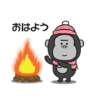 冬♡大人の気遣いゴリラのスタンプ（個別スタンプ：11）