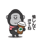 冬♡大人の気遣いゴリラのスタンプ（個別スタンプ：34）