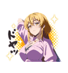 TVアニメ『ぬきたし THE ANIMATION』第2弾（個別スタンプ：9）