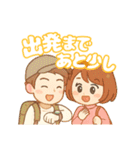 旅行大好き、旅に出たい病は重症、旅は人生（個別スタンプ：6）