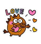 うまうまの♡カラフルあいづち（個別スタンプ：10）