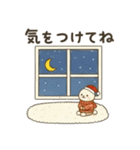 ​心ぬくもる冬を！ クリスマスと冬の気遣い（個別スタンプ：6）