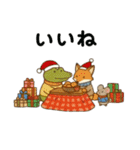 ​心ぬくもる冬を！ クリスマスと冬の気遣い（個別スタンプ：38）