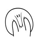 Popup あのひとのかお（個別スタンプ：23）