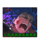 架空アニメの社畜スタンプ（個別スタンプ：18）