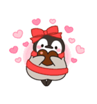 とびだす ほのぼの子ペンギン年賀＆年末年始（個別スタンプ：16）