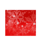 動く！クリスマスの背景【アレンジ用】（個別スタンプ：16）