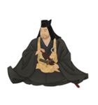 上杉 謙信 戦国 時代 古典 武士 刀（個別スタンプ：1）