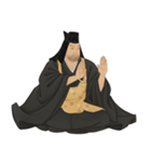 上杉 謙信 戦国 時代 古典 武士 刀（個別スタンプ：3）