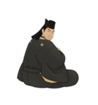 上杉 謙信 戦国 時代 古典 武士 刀（個別スタンプ：4）