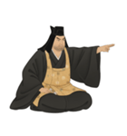 上杉 謙信 戦国 時代 古典 武士 刀（個別スタンプ：5）