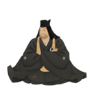 上杉 謙信 戦国 時代 古典 武士 刀（個別スタンプ：6）