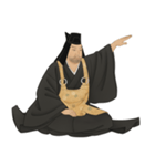 上杉 謙信 戦国 時代 古典 武士 刀（個別スタンプ：11）