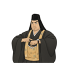 上杉 謙信 戦国 時代 古典 武士 刀（個別スタンプ：17）