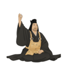 上杉 謙信 戦国 時代 古典 武士 刀（個別スタンプ：19）