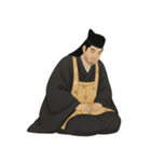 上杉 謙信 戦国 時代 古典 武士 刀（個別スタンプ：21）