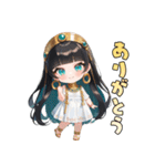 トークを支配するクレオパトラ（個別スタンプ：1）