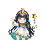 トークを支配するクレオパトラ（個別スタンプ：9）