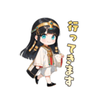 トークを支配するクレオパトラ（個別スタンプ：11）