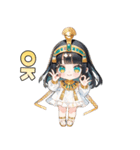 トークを支配するクレオパトラ（個別スタンプ：12）