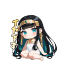 トークを支配するクレオパトラ（個別スタンプ：13）