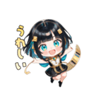 トークを支配するクレオパトラ（個別スタンプ：16）