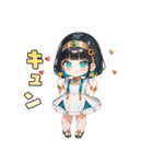 トークを支配するクレオパトラ（個別スタンプ：21）