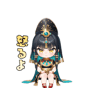 トークを支配するクレオパトラ（個別スタンプ：26）