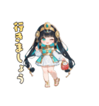 トークを支配するクレオパトラ（個別スタンプ：30）