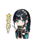 トークを支配するクレオパトラ（個別スタンプ：36）