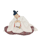 豊臣 秀吉 戦国 時代 古典 武士 刀（個別スタンプ：3）