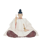 豊臣 秀吉 戦国 時代 古典 武士 刀（個別スタンプ：5）