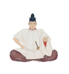 豊臣 秀吉 戦国 時代 古典 武士 刀（個別スタンプ：6）