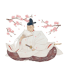 豊臣 秀吉 戦国 時代 古典 武士 刀（個別スタンプ：11）