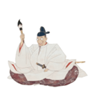 豊臣 秀吉 戦国 時代 古典 武士 刀（個別スタンプ：12）