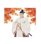 豊臣 秀吉 戦国 時代 古典 武士 刀（個別スタンプ：18）