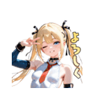 あざとツイン、降臨♡（個別スタンプ：1）