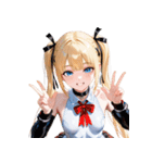 あざとツイン、降臨♡（個別スタンプ：23）