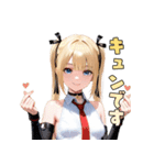 あざとツイン、降臨♡（個別スタンプ：24）