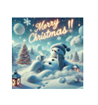 雪だるまの幻想ヨガタイム（個別スタンプ：5）