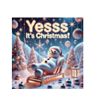 雪だるまの幻想ヨガタイム（個別スタンプ：17）